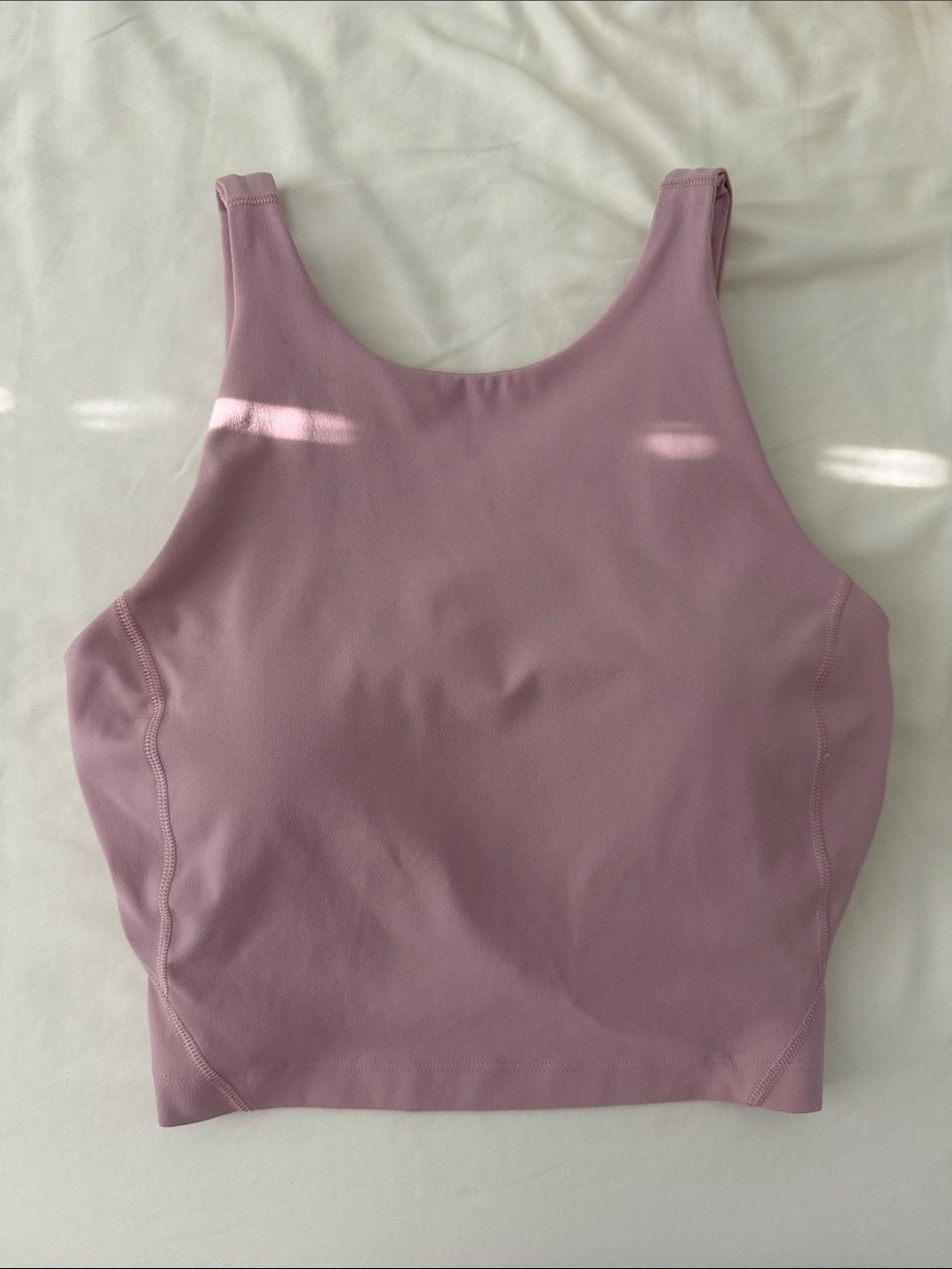 lululemon athletica Dusty Pink High-Neck Align Tank Top